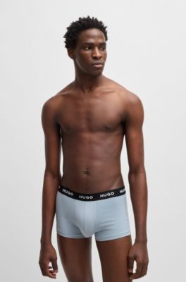 Paquete de tres calzoncillos de algod&oacute;n el&aacute;stico, Fantas&iacute;a