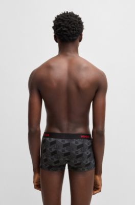 Paquete de tres calzoncillos de algod&oacute;n el&aacute;stico, Fantas&iacute;a