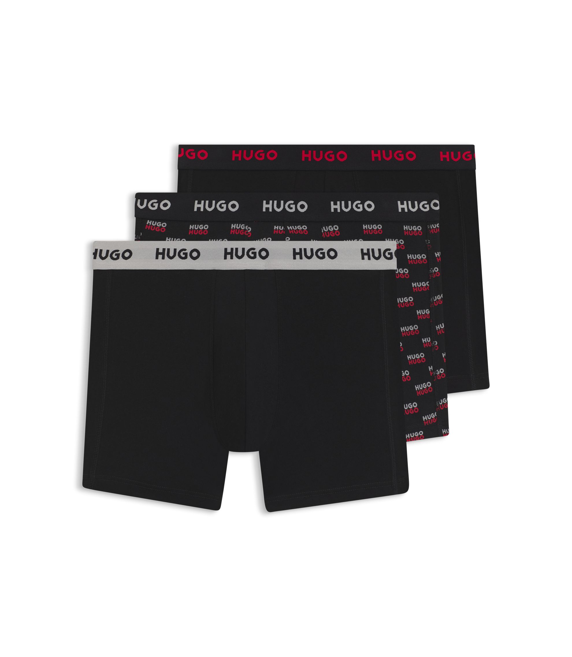 Boxer uomo Enrico Coveri EB1241 in cotone elasticizzato 3 pz
