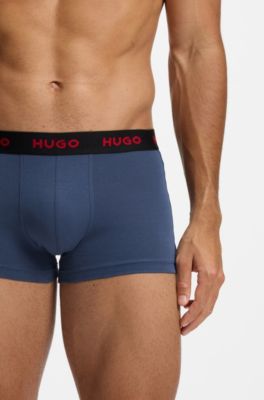 Paquete de tres calzoncillos con logo, Cal