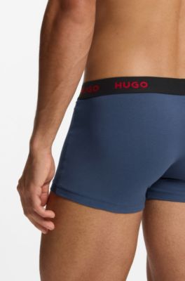Paquete de tres calzoncillos con logo, Cal