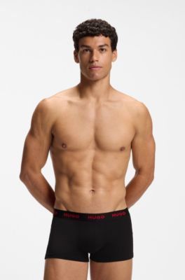 3-pack logo trunks, Light Green