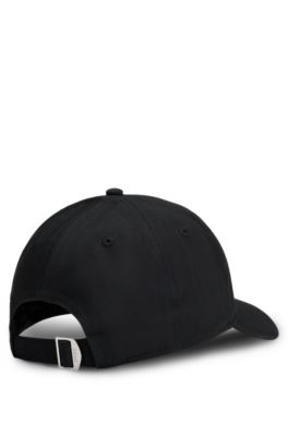Gorra de sarga de algod&oacute;n con monograma Double&nbsp;B bordado, Negro