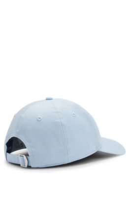 Cotton-twill cap with embroidered Double B monogram, Light Blue