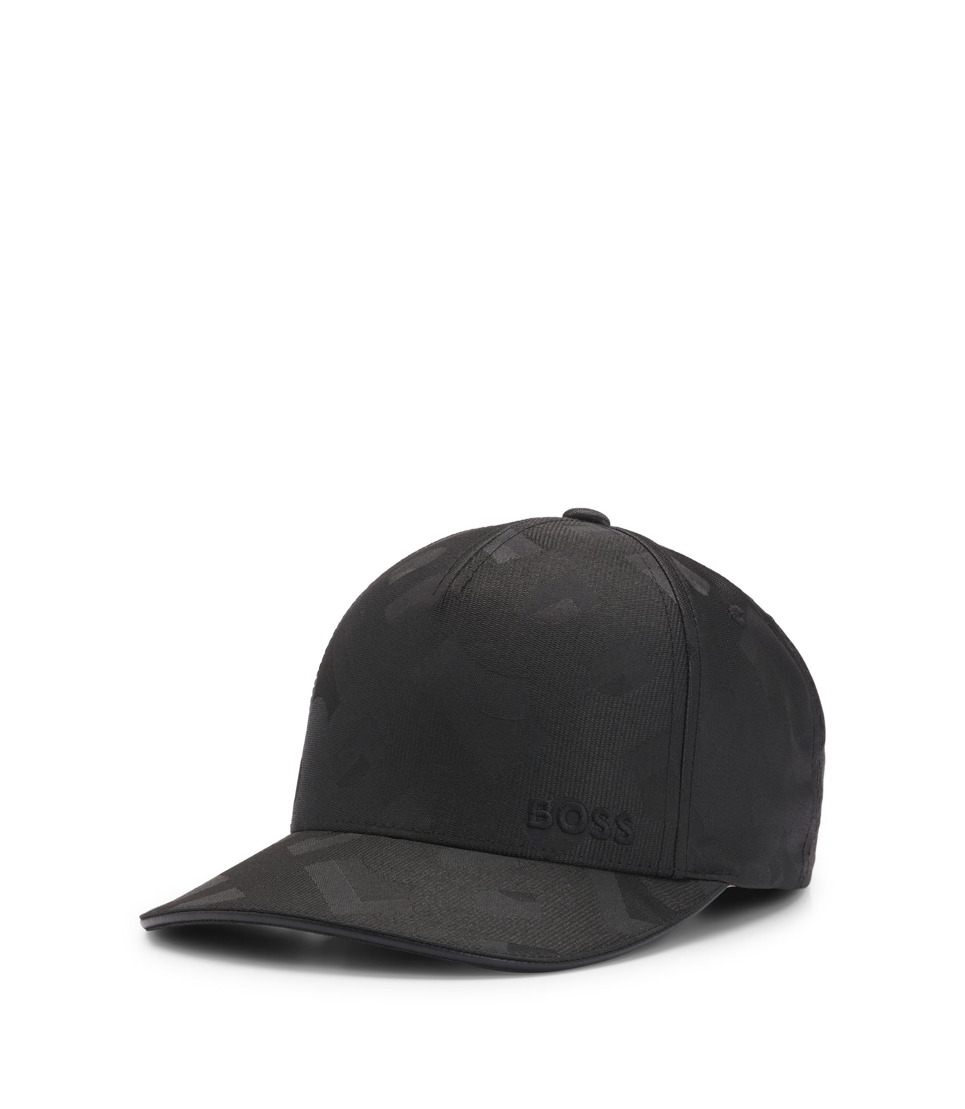 Hugo Boss McLaren キャップ ブラック BOSS, Technical Pique Logo Cap, Black Carbon, One Size at
