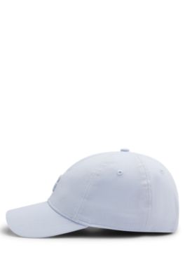 Cotton cap with embroidered Double B monogram, Light Blue