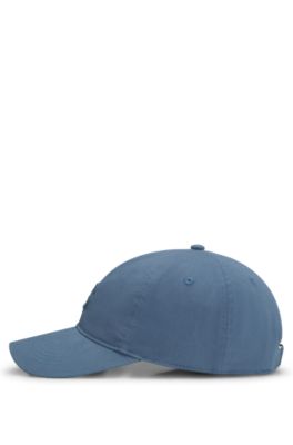 Cotton cap with embroidered Double B monogram, Light Blue