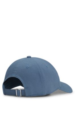 Cotton cap with embroidered Double B monogram, Light Blue