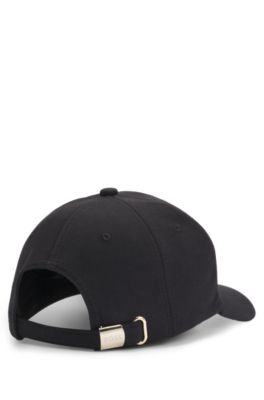 BOSS - cap with Double B monogram patch - Black