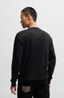 Sudadera con logo especial BOSS x Creation of the Gods, Negro