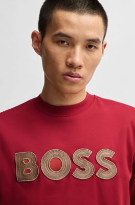 BOSS x Creation of the Gods sweatshirt with special logo, Red