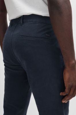 kiruakirua　0313 BOSS - Textured backpack with logo hardware - Black