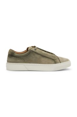 Gary trainers in suede, Light Green