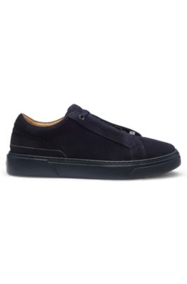 Gary trainers in suede, Dark Blue