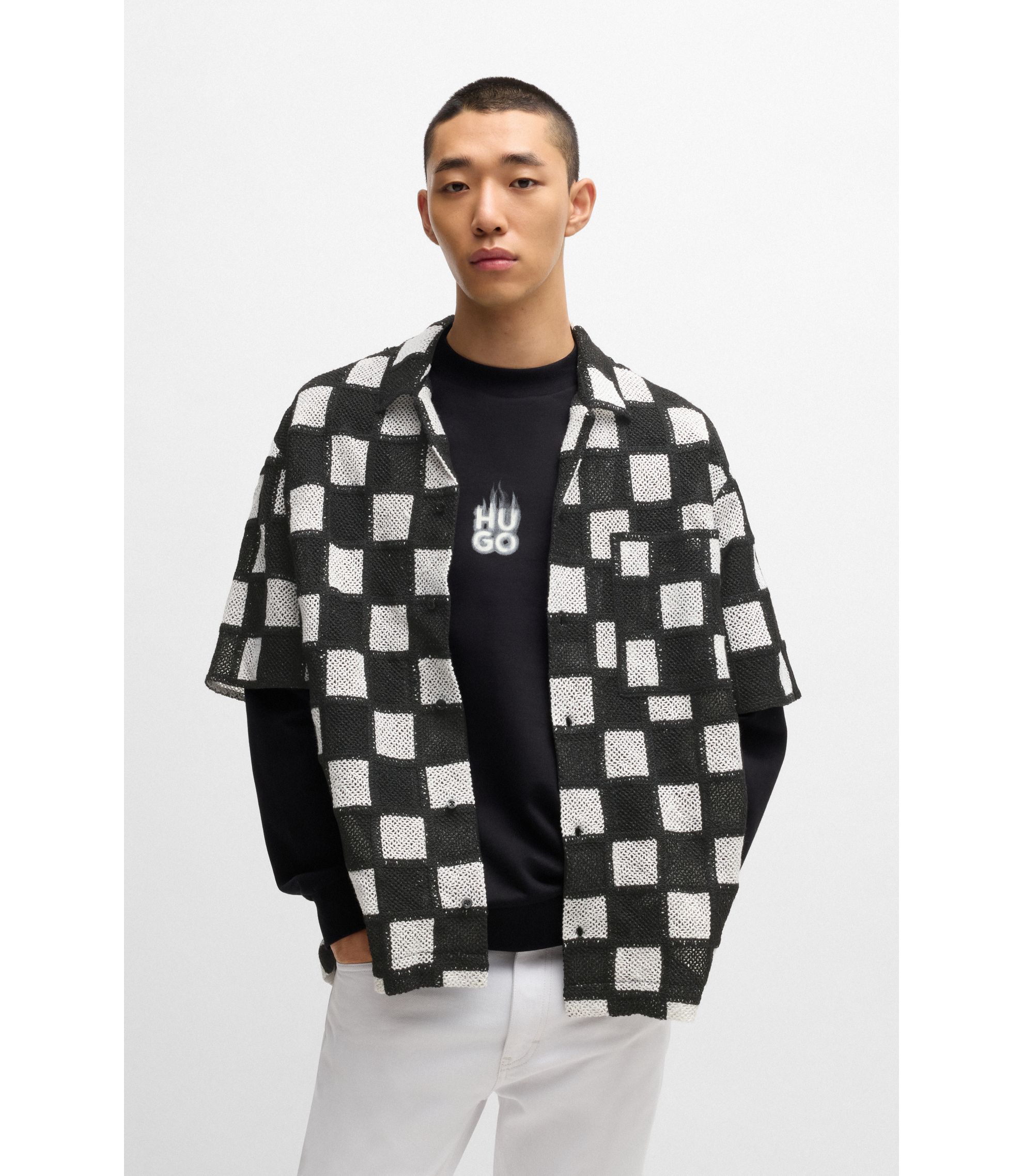 ヴェトモンOversized check shirt ヴェトモンOversized check shirt VETEMENTS 18SS OVERSIZED CHECKED