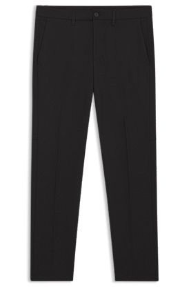 Slim-fit pants in water-repellent stretch fabric