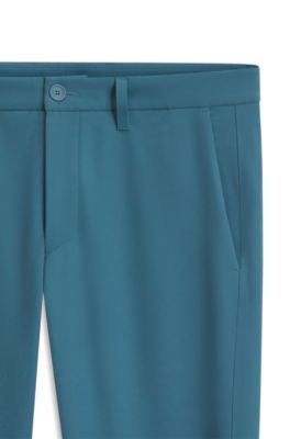 Pantalones slim fit, Azul