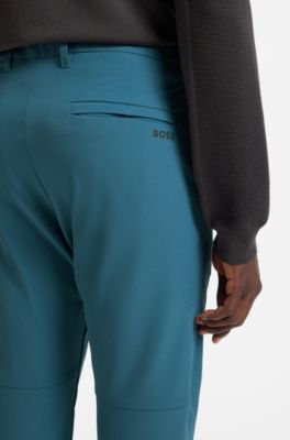 Pantalones slim fit, Azul