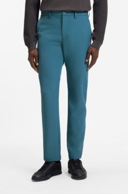 Pantalones slim fit, Azul