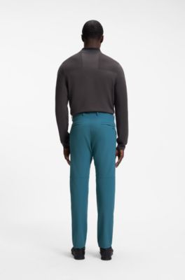 Pantalones slim fit, Azul