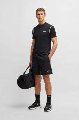 BOSS - BOSS x Matteo Berrettini active polo shirt with moisture