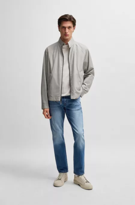 Slim-fit jeans in comfort-stretch denim