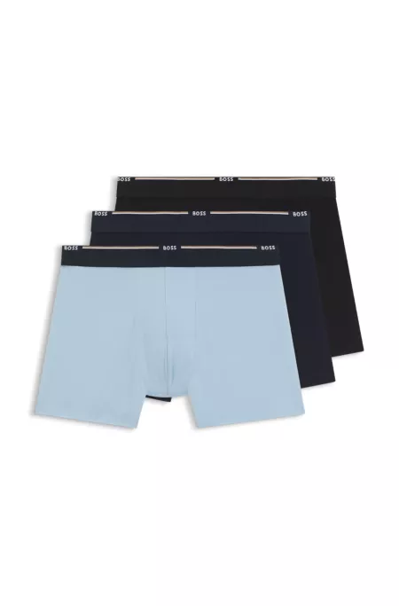 Three-pack of bamboo-blend boxer briefs