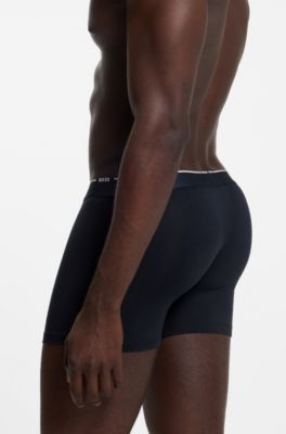 Three-pack of bamboo-blend boxer briefs, Patterned