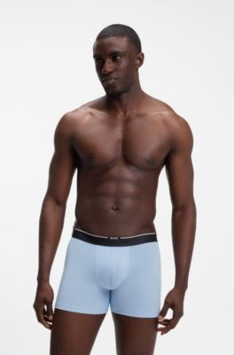 Three-pack of bamboo-blend boxer briefs, Patterned