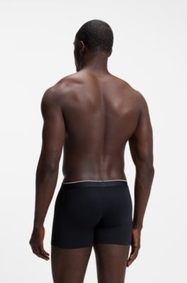 Three-pack of bamboo-blend boxer briefs, Patterned