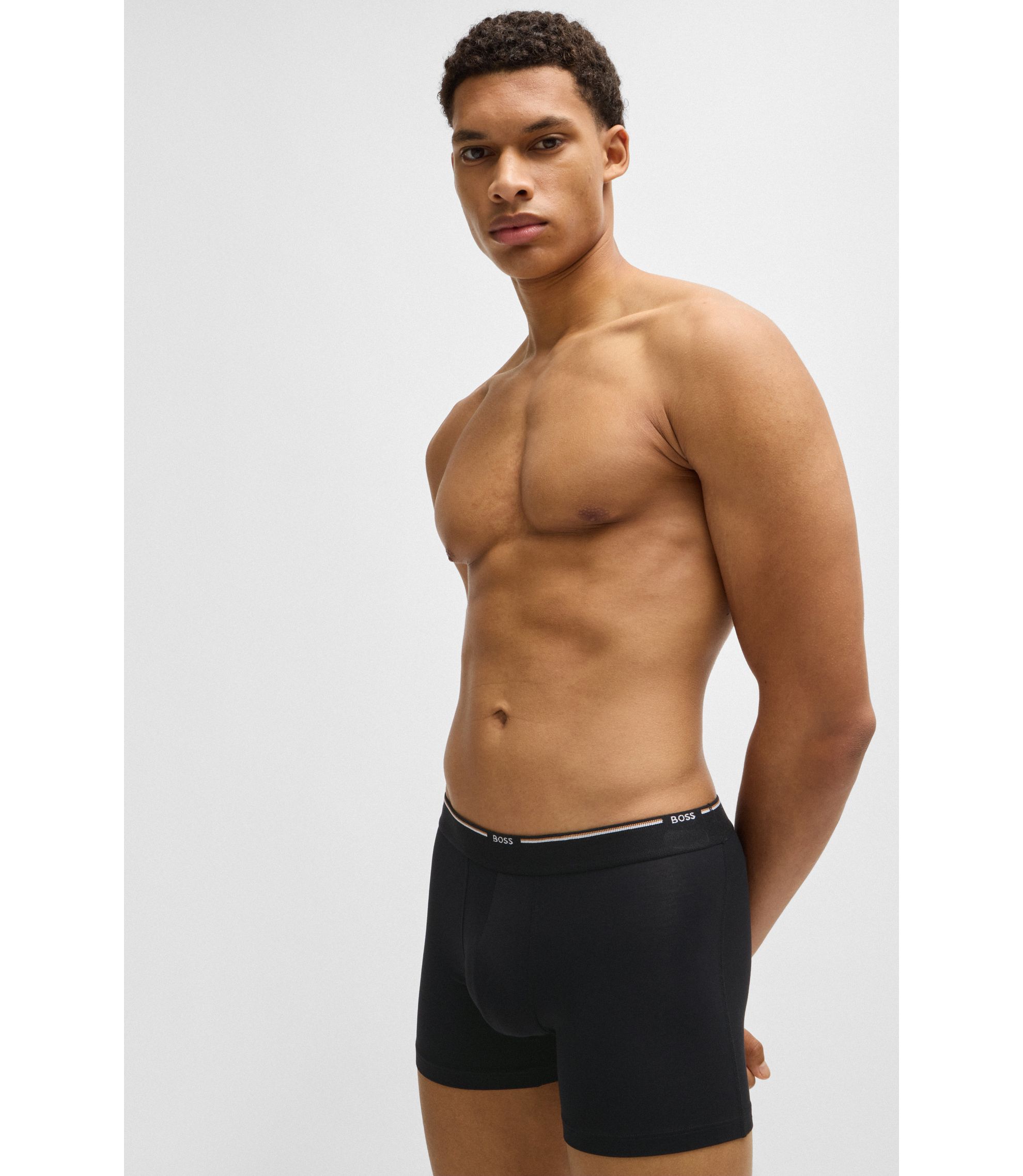 BOSS PERIN - Pantaloni - Black/nero - Foto 7