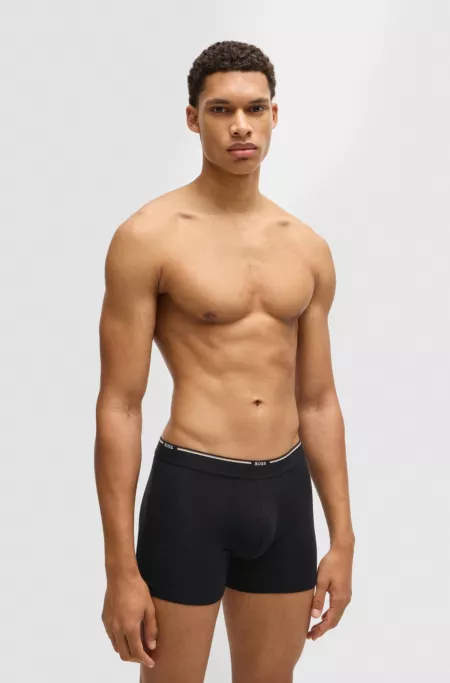 Three-pack of bamboo-blend boxer briefs