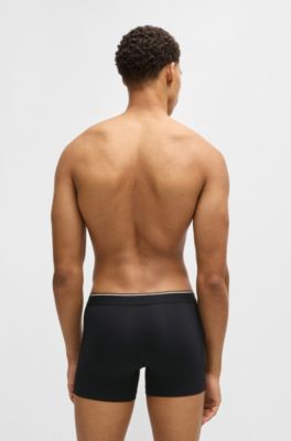 Paquete de tres calzoncillos b&oacute;xer en mezcla de bamb&uacute;, Fantas&iacute;a