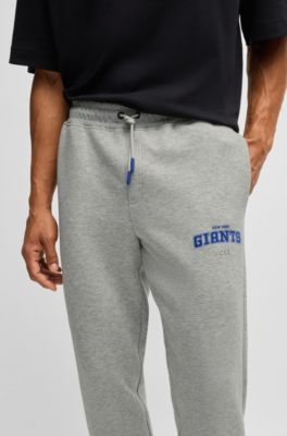 Pantalones de ch&aacute;ndal BOSS x NFL con cinta y detalles especiales de la marca, Giants