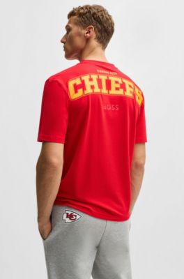 Pantalones de ch&aacute;ndal BOSS x NFL con cinta y detalles especiales de la marca, Chiefs