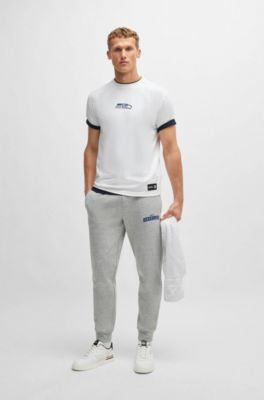 Pantalones de ch&aacute;ndal BOSS x NFL con cinta y detalles especiales de la marca, Seahawks