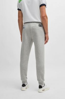 Pantalones de ch&aacute;ndal BOSS x NFL con cinta y detalles especiales de la marca, Seahawks