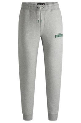 Hugo Boss Boss X Nfl Signature-tape Tracksuit Bottoms With Special Branding In Packers