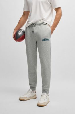 Pantalones de ch&aacute;ndal BOSS x NFL con cinta y detalles especiales de la marca, Eagles
