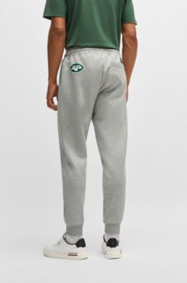 Pantalones de ch&aacute;ndal BOSS x NFL con cinta y detalles especiales de la marca, Jets