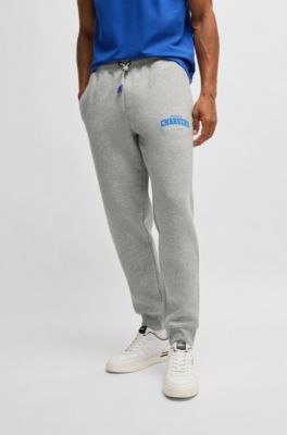 Pantalones de ch&aacute;ndal BOSS x NFL con cinta y detalles especiales de la marca, Chargers