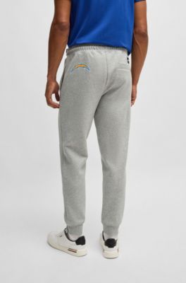 Pantalones de ch&aacute;ndal BOSS x NFL con cinta y detalles especiales de la marca, Chargers