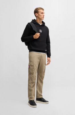 Sudadera BOSS x NFL en interlock con capucha y detalle especial de la marca, NFL Generic