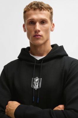 Sudadera BOSS x NFL en interlock con capucha y detalle especial de la marca, NFL Generic