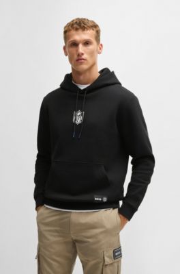 Sudadera BOSS x NFL en interlock con capucha y detalle especial de la marca, NFL Generic