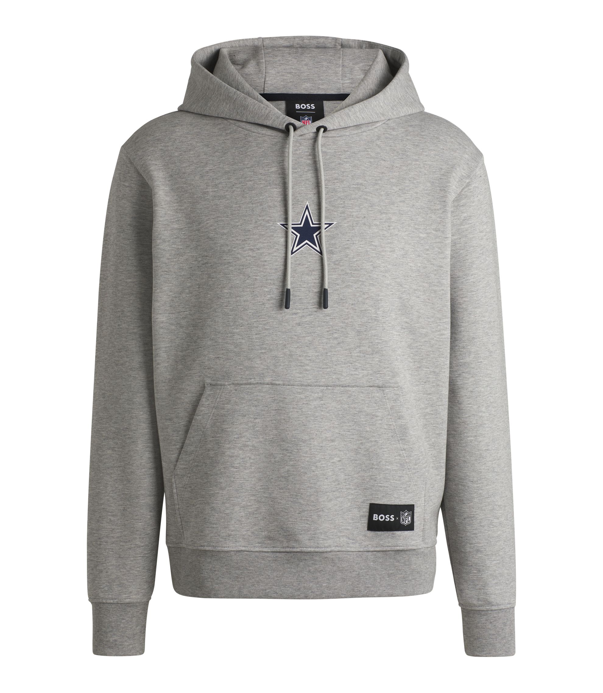 BOSS - BOSS x NFL interlock hoodie with special branding - Cowboys
