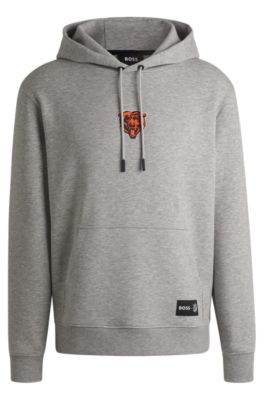 Sudadera BOSS x NFL en interlock con capucha y detalle especial de la marca, Bears