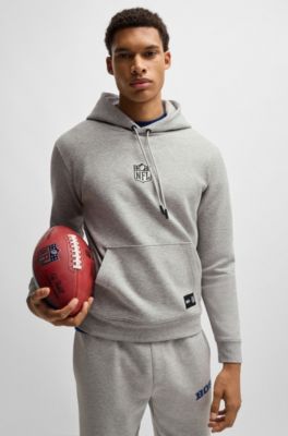 Sudadera BOSS x NFL en interlock con capucha y detalle especial de la marca, NFL Generic