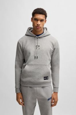 Sudadera BOSS x NFL en interlock con capucha y detalle especial de la marca, NFL Generic