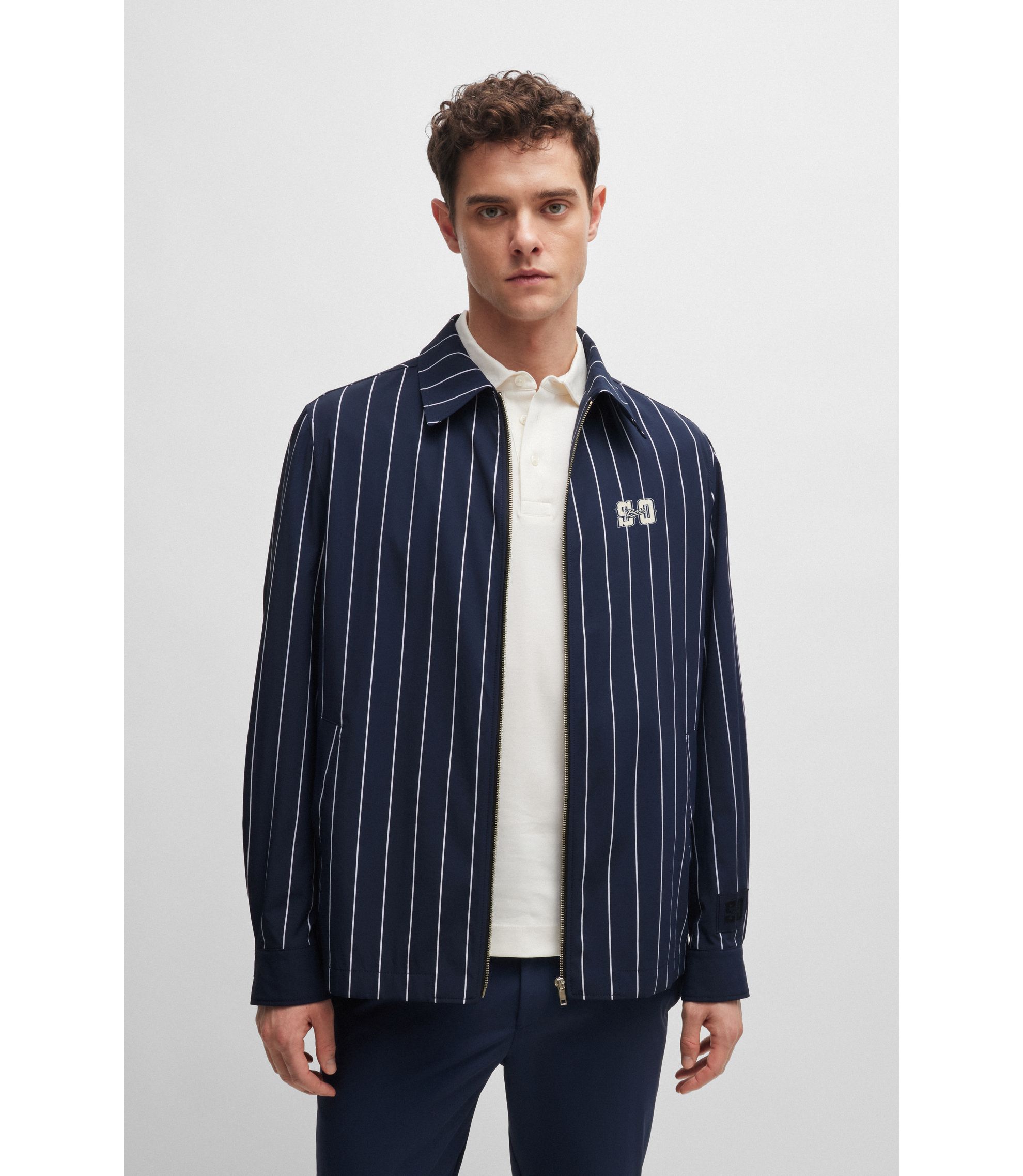 【希少】ワコマリア STRIPED SMOKING JACKET ネイビー S 希少】ワコマリア STRIPED SMOKING JACKET ネイビー S - メルカリ